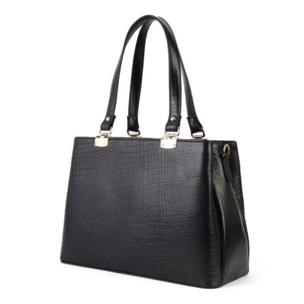 The Dario Triple-Zip Leather Handbag – Classic Everyday Carry (Cognac Brown)