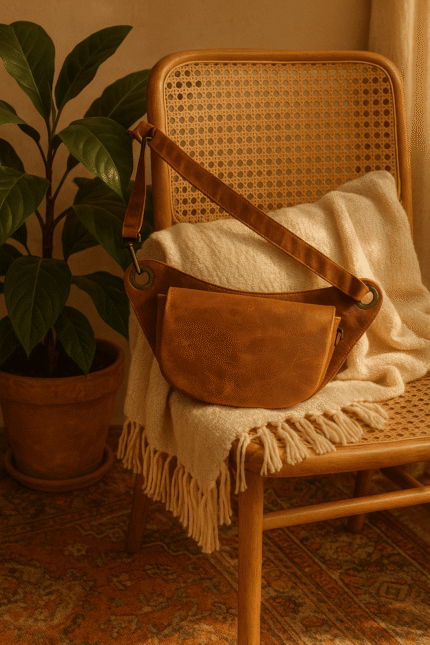 The Lario Leather Hip Bag