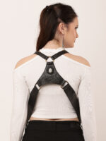 Dario Lario Double Shoulder Harness Bag – Hollister Style Dual Leather Pouch