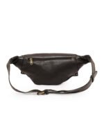 The Vintage Stud Leather Waist Pouch Festival Edition (Black)
