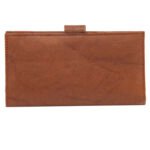 Tan Leather Clutch | Slim & Stylish Everyday Wallet